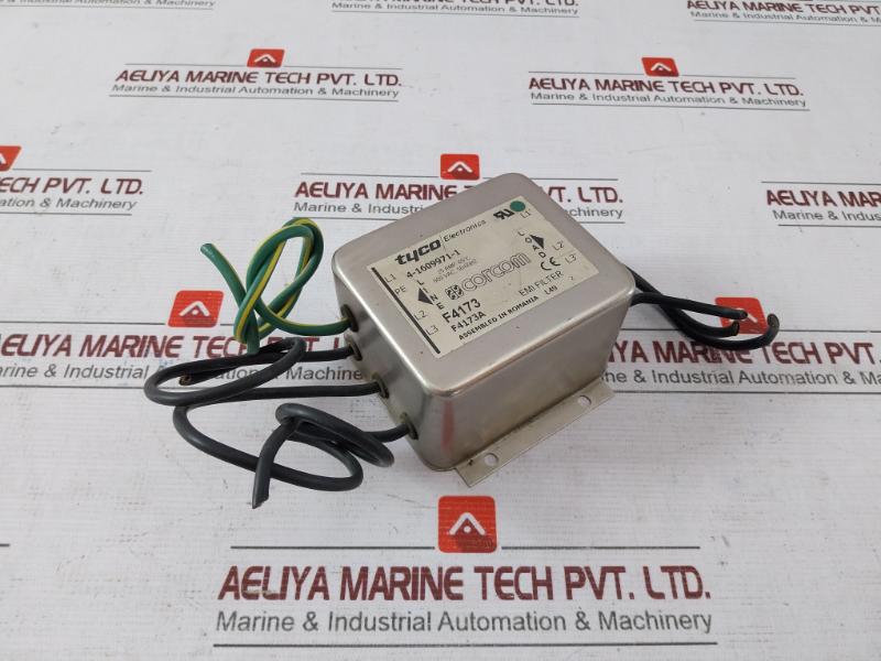 Tyco Electronics 4-1609971-1 Emi Filter F4173A 3Hnp03316-1/00 600 Vac 50/60Hz