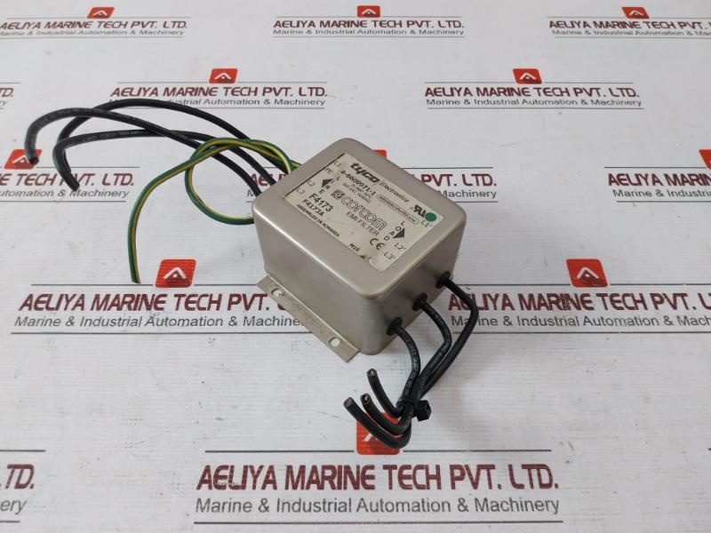 Tyco Electronics 4-6609971-1 Emi Filter 600 Vac 50/60Hz 3Hnp03316-1/00