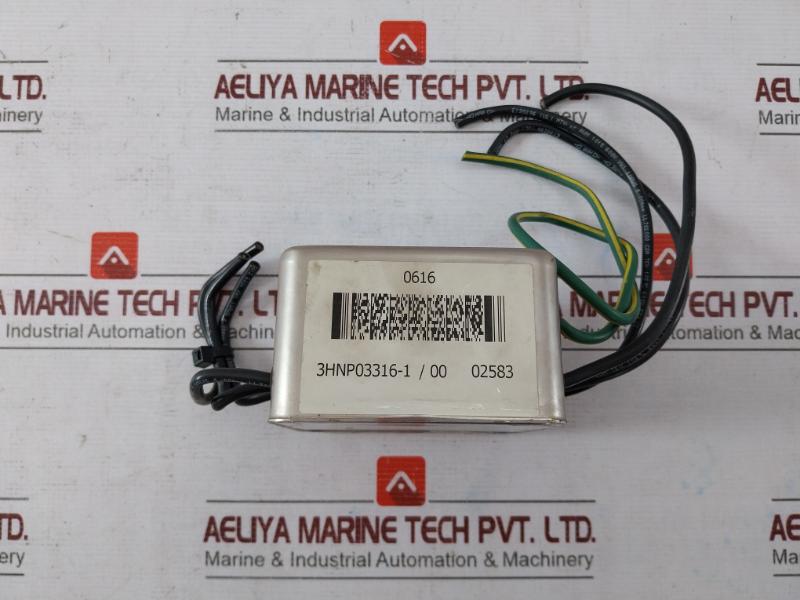 Tyco Electronics 4-6609971-1 Emi Filter 600 Vac 50/60Hz 3Hnp03316-1/00