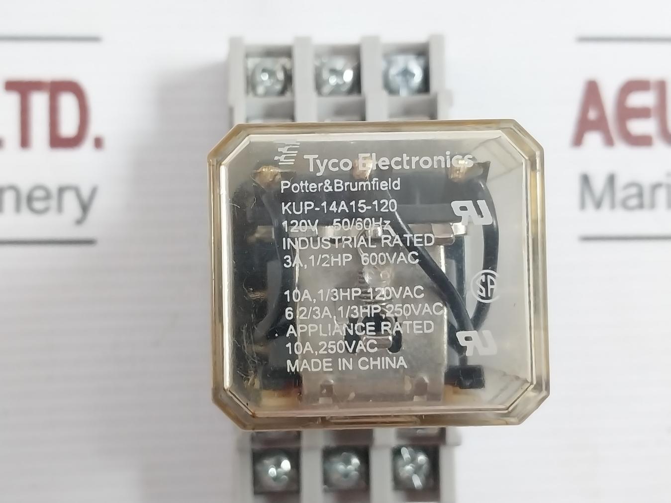 Tyco Electronics Kup-14A15-120 Power Relay