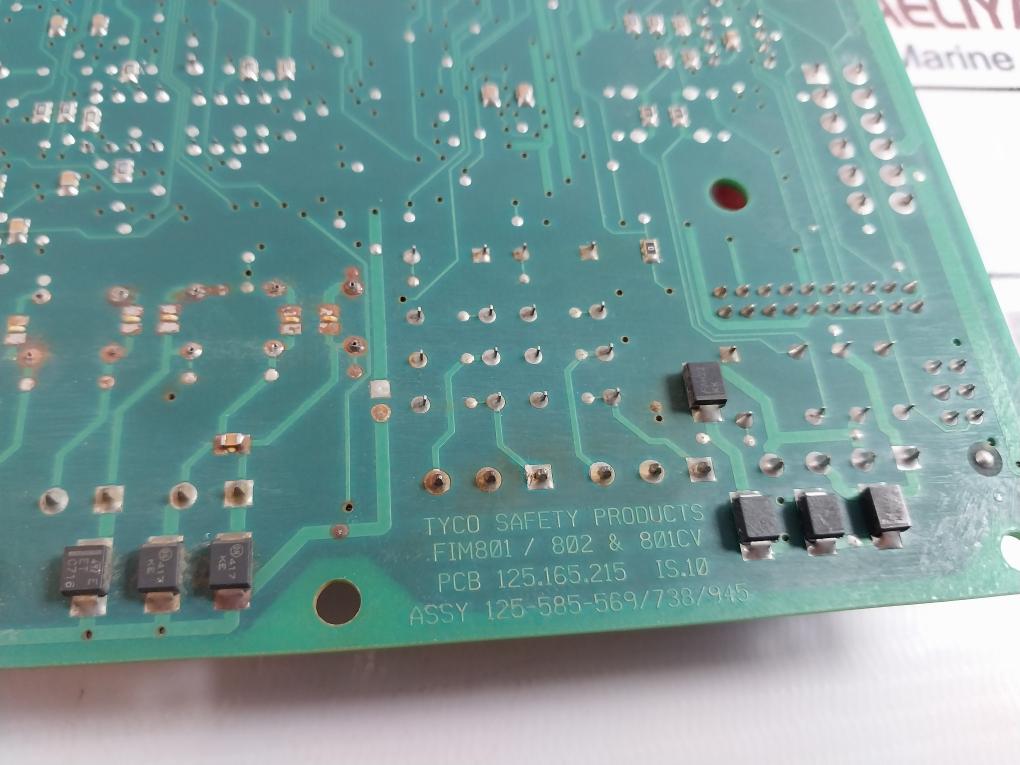 Tyco Fim801/ 802 & 801Cv Pcb Card 125.165.215