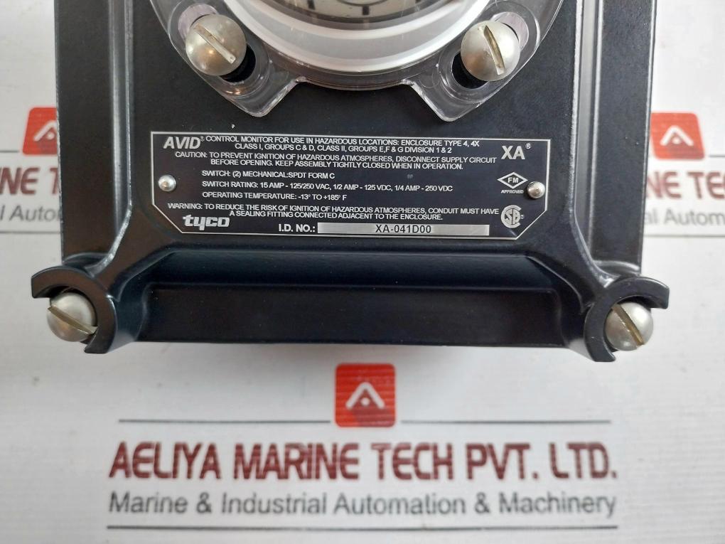 Tyco Valve Actuator Xa-041D00 250 Vdc