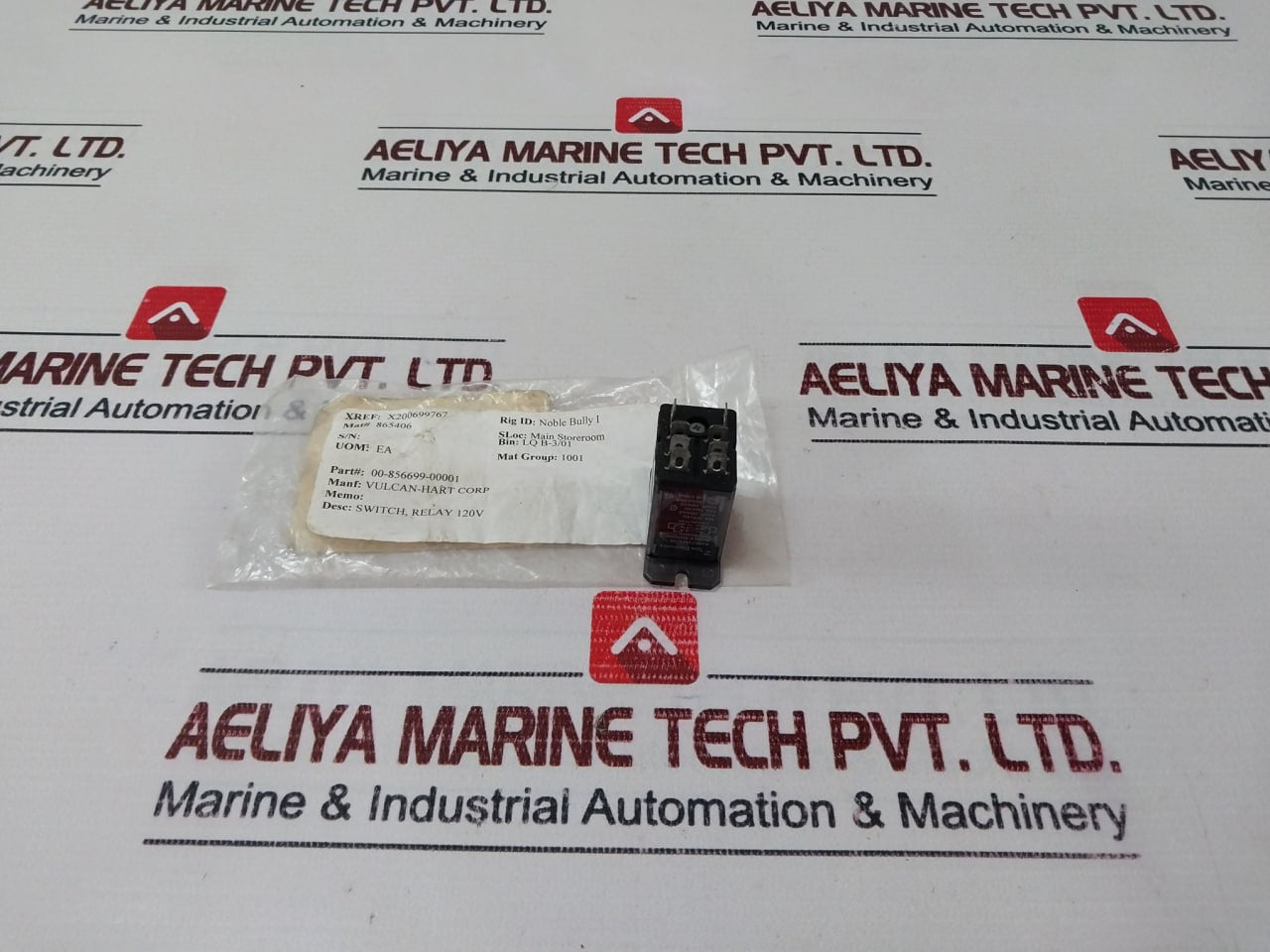 Tyco Electronics K10p-11at5-120 Relay Switch 120vac