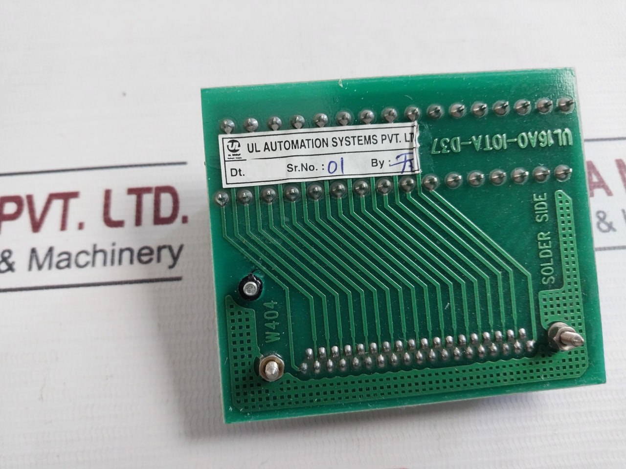 Ul Automation Systems Ul16Ao-iota-d37 Male Connector Terminal Block