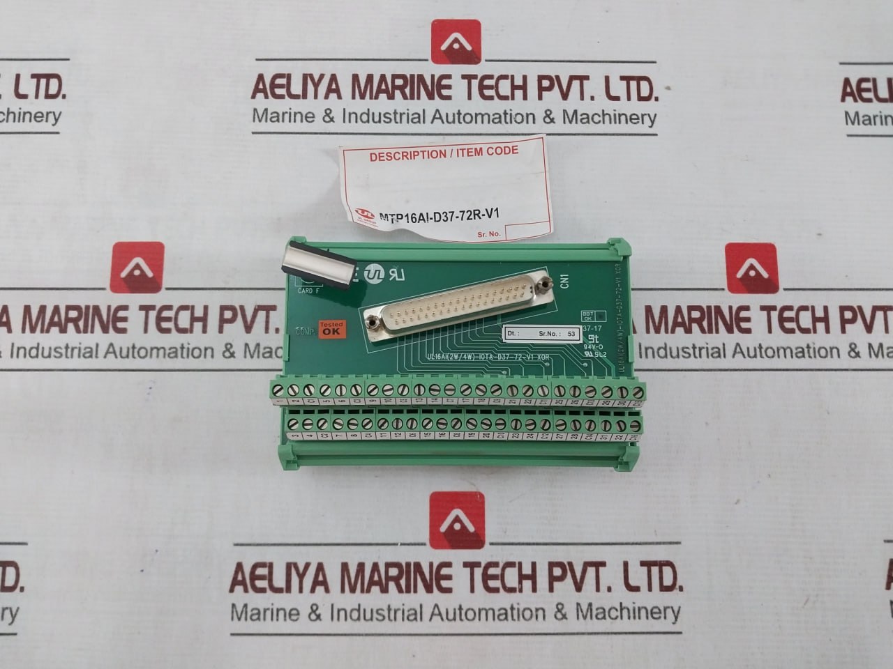 Ul Ul16Ai (2W/4W)-iota-d37-72-v1 Xor Input Interface Relay 94V-0