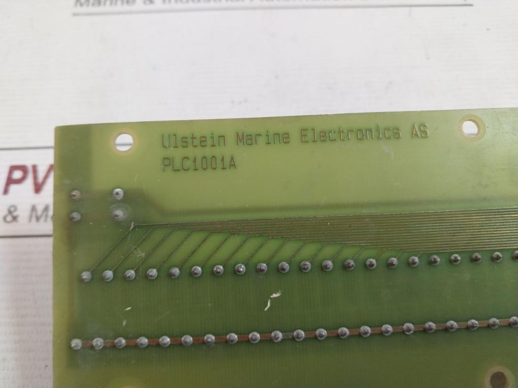 Ulstein Marine Electronics As Plc1001A Printed Circuit Board