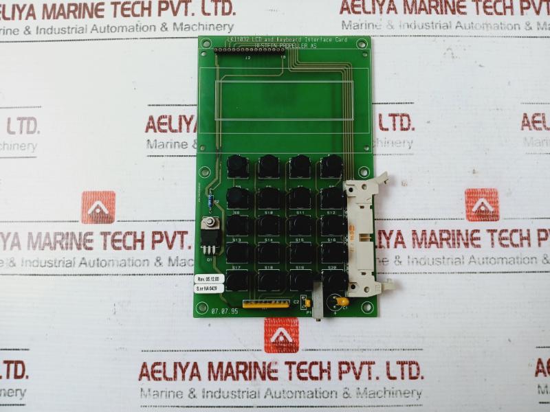 Ulstein Propeller Lki1032 Lcd And Keyboard Interface Card 07.07.95