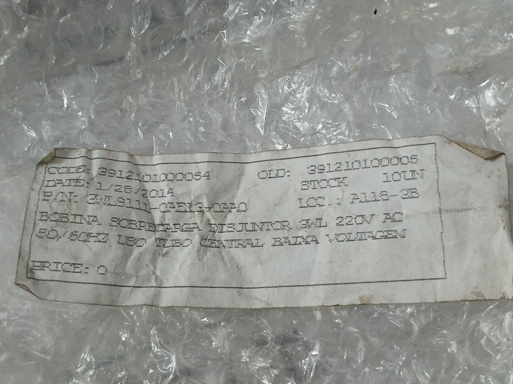 Under Voltage Release Circuit Breaker Accessory 3Wl9111-0Ae13-0Aa0 Siemens