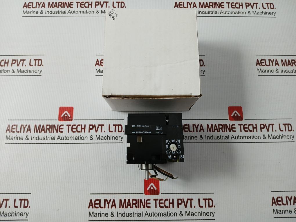 Under Voltage Release Circuit Breaker Accessory 3Wl9111-0Ae13-0Aa0 Siemens