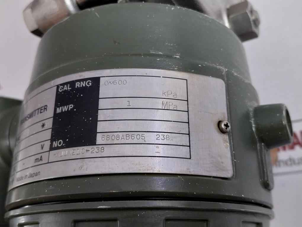 Une 43-sas2*B/Cal-p/Ssb-s/Z Pressure Transmitter Yokogawa 0-600 Kpa