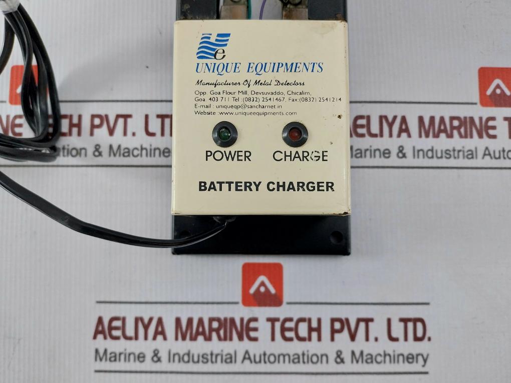 Unique Equipments Metal Detector Battery Charger