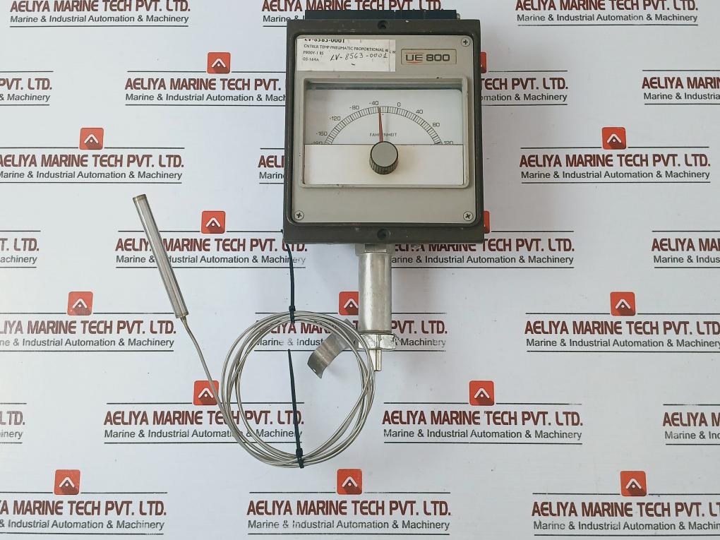 United Electric Ue 800 Indicating Temperature Controls P800y-1 Bs