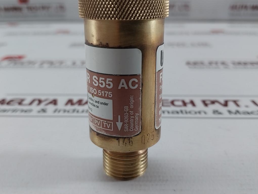Unitor 708537 Flashback Arrestor S55 Ac