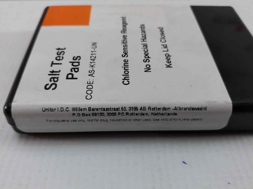 Unitor Salt Test Pads As-k14211-un (1 Lot = 30 Pcs)
