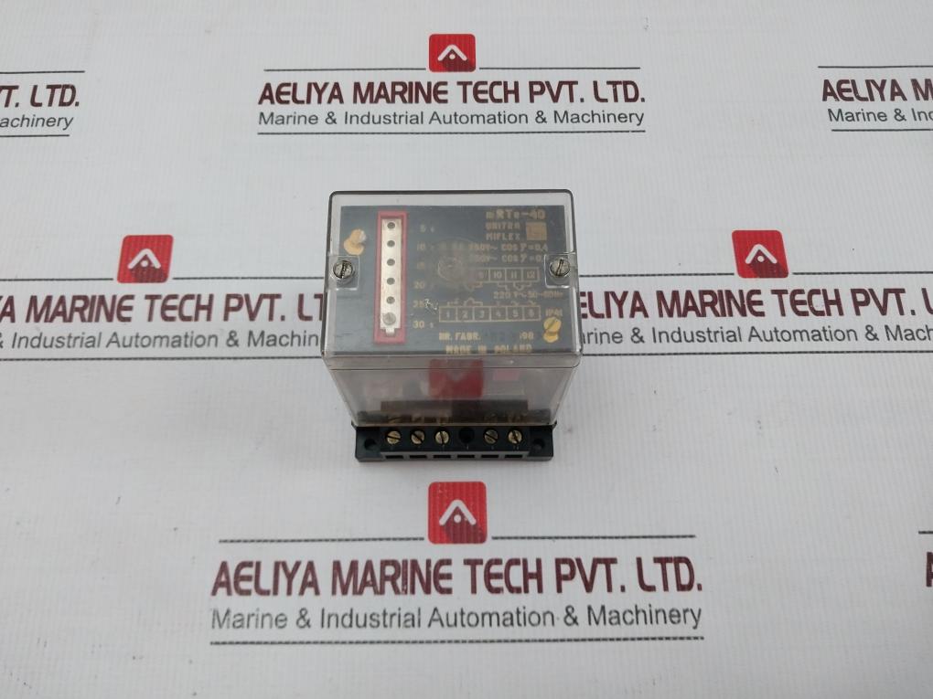 Unitra Miflex Mrte-40 Time Relay 220V 50-60Hz Ip41