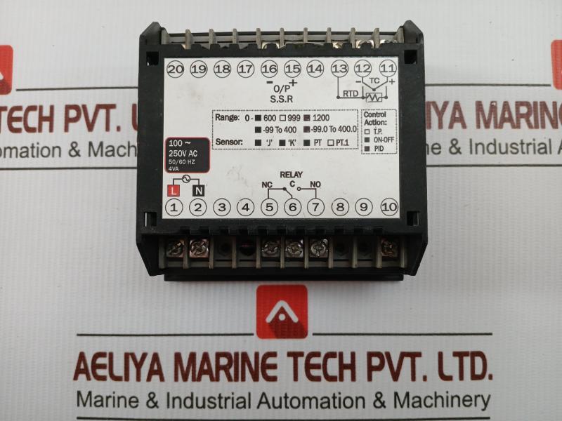 Universal Temperature Controller 100-250V Ac Multispan Utc 121P
