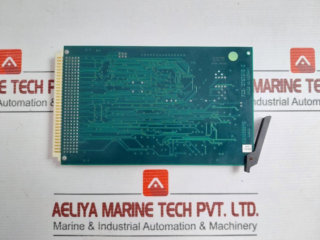 Used Condition Analog Input Pcb Kongsberg 37970092 B
