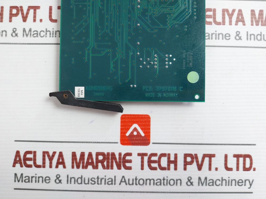 Used Condition Analog Input Pcb Kongsberg 37970092 B