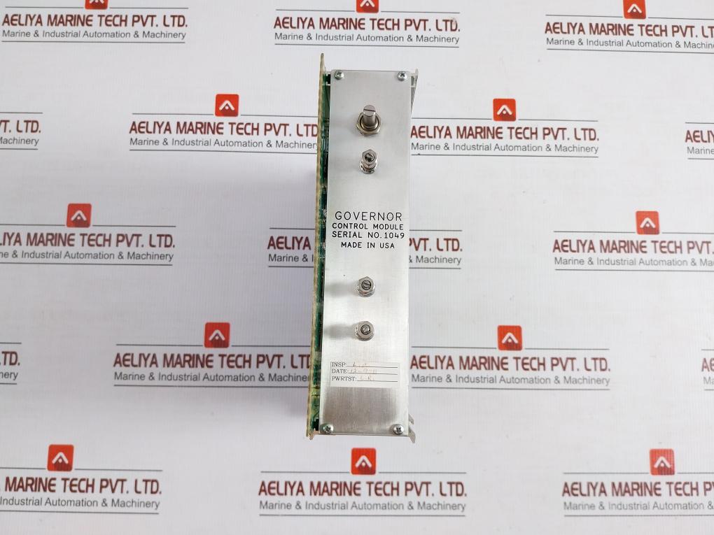 Used condition Control Module Governor