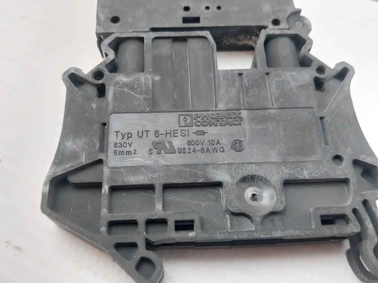 Ut 6-hesi Terminal Block Box Phoenix Contact 630V