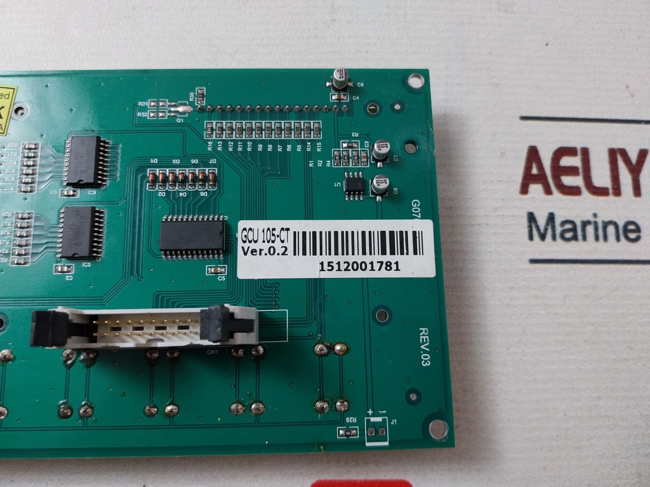 Utopia Gcu 105-ct Generator Controller Printed Circuit Board Unit Ver.0.2