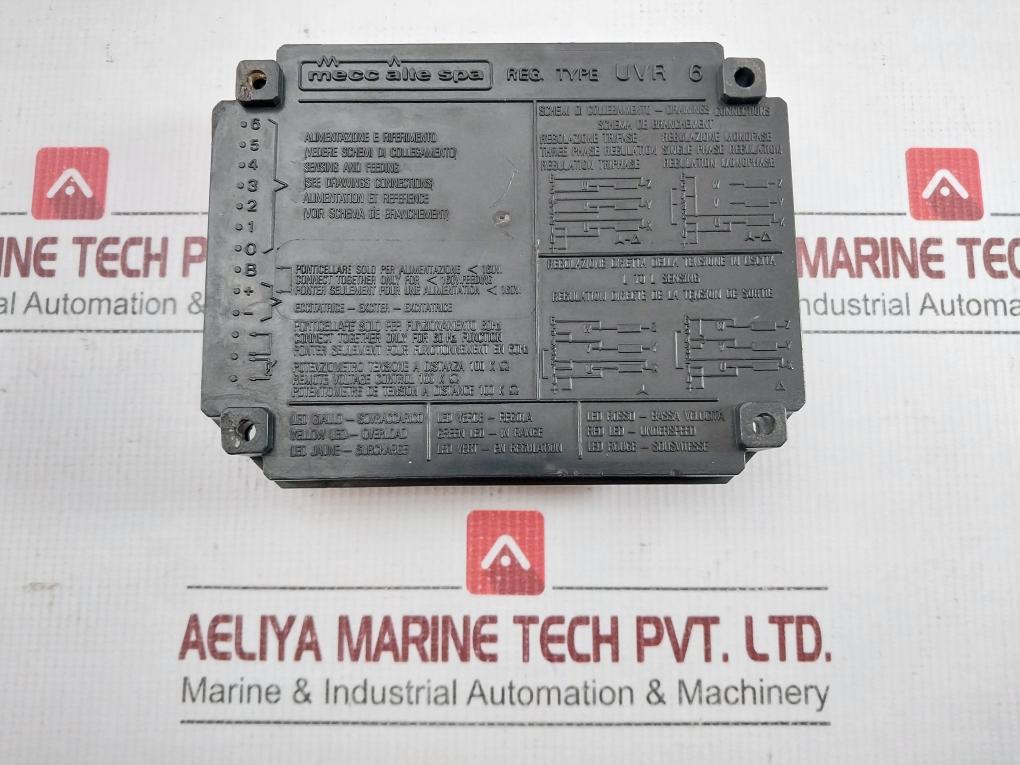 Uvr 6 Mecc Alte Automatic Voltage Regulator