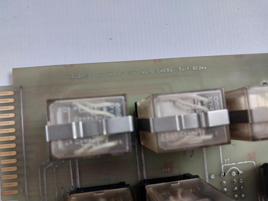 Uzushio Electric 1039 Relay Circuit Board Dc24v Tg-11-rs-a