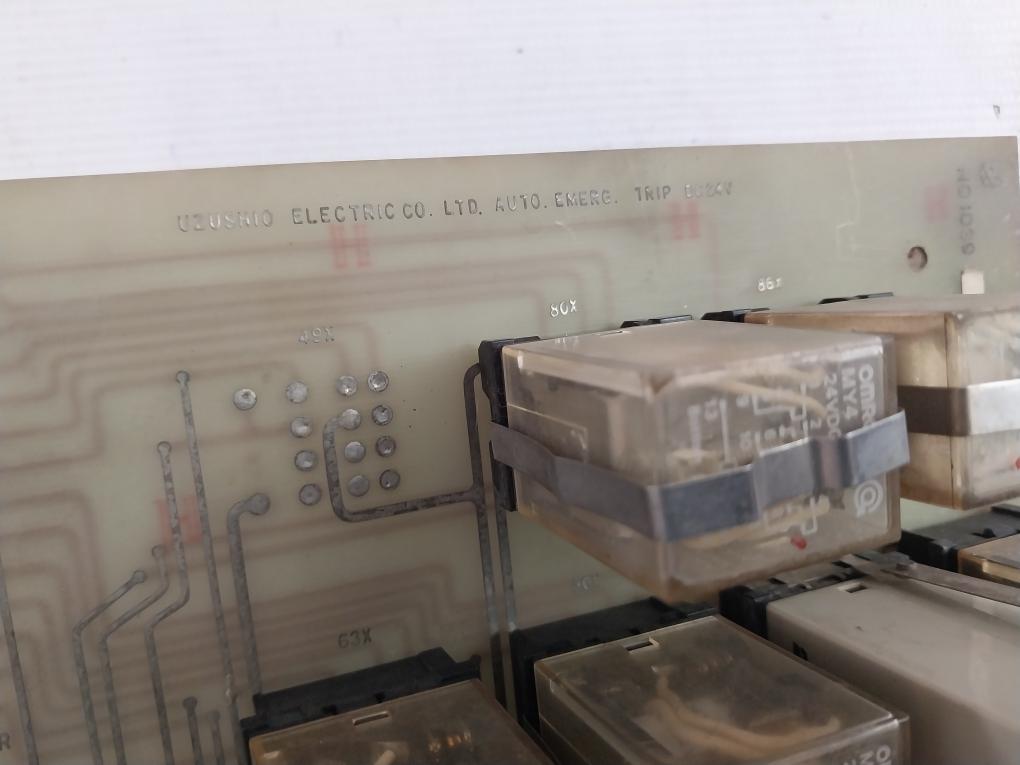 Uzushio Electric 1039 Tg-10-a Printed Circuit Board Dc24V