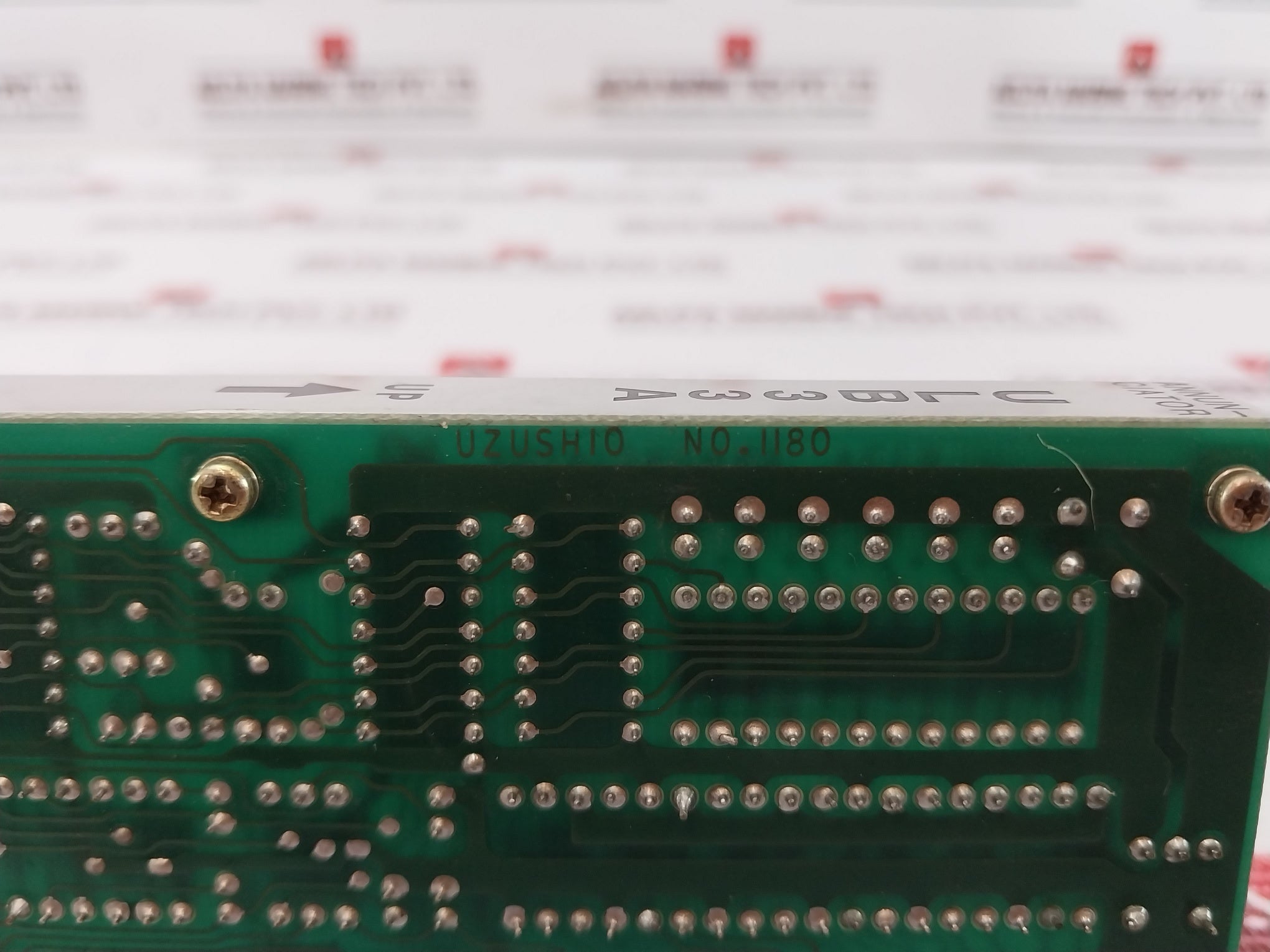 Uzushio Electric Bemac Ulb33A Annunciator Pcb Board Qjn0020