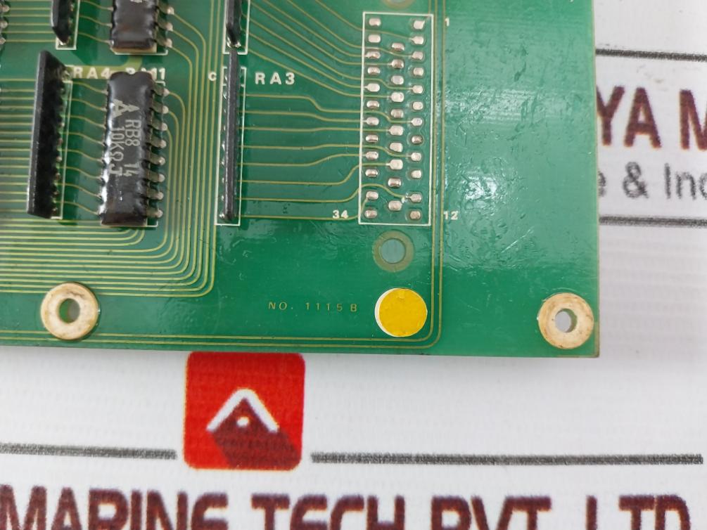 Uzushio Electric Uas01 Console Card Printed Circuit Board Unit 1115B