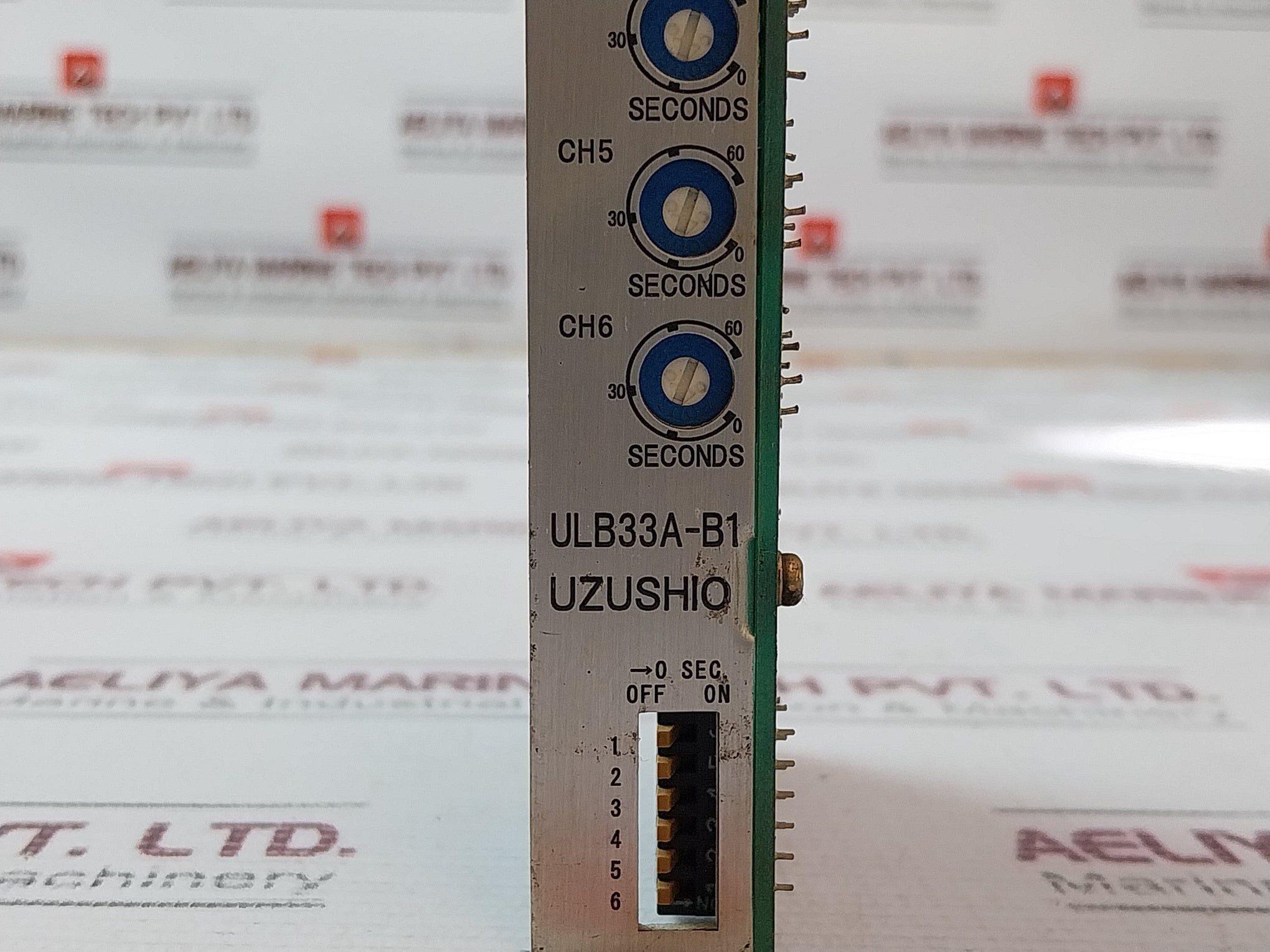 Uzushio Electric Ulb33A-b1 Annunciator 1396B