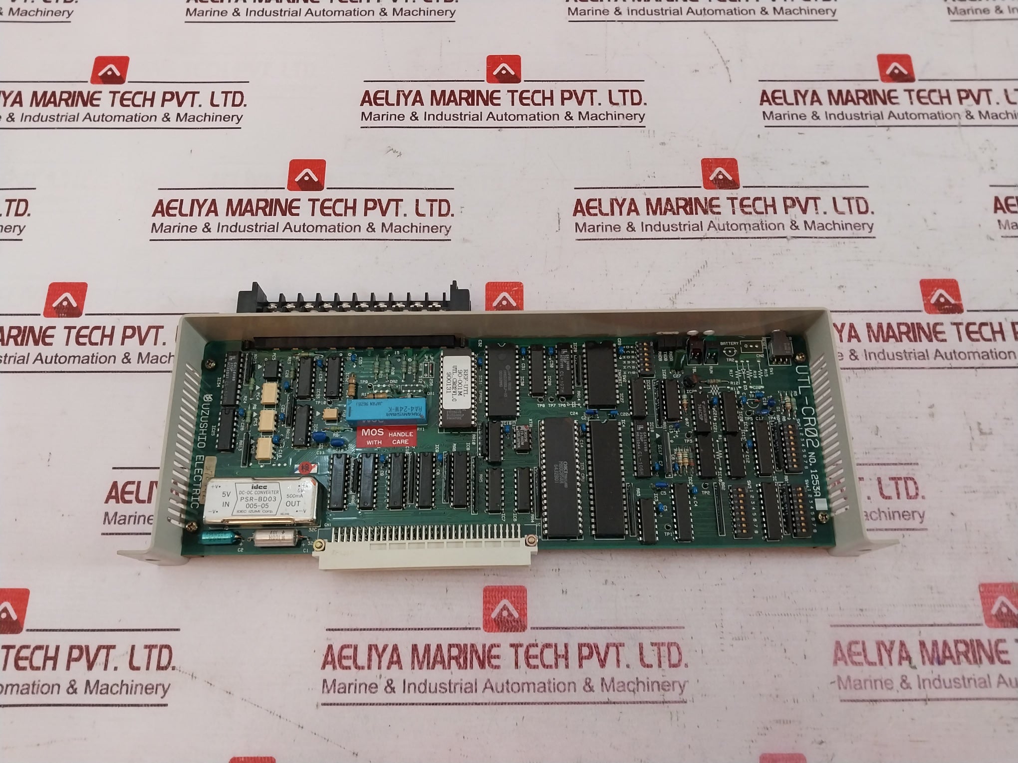 Uzushio Electric Utl-cr02 Micro Computer System Control Card 1253A