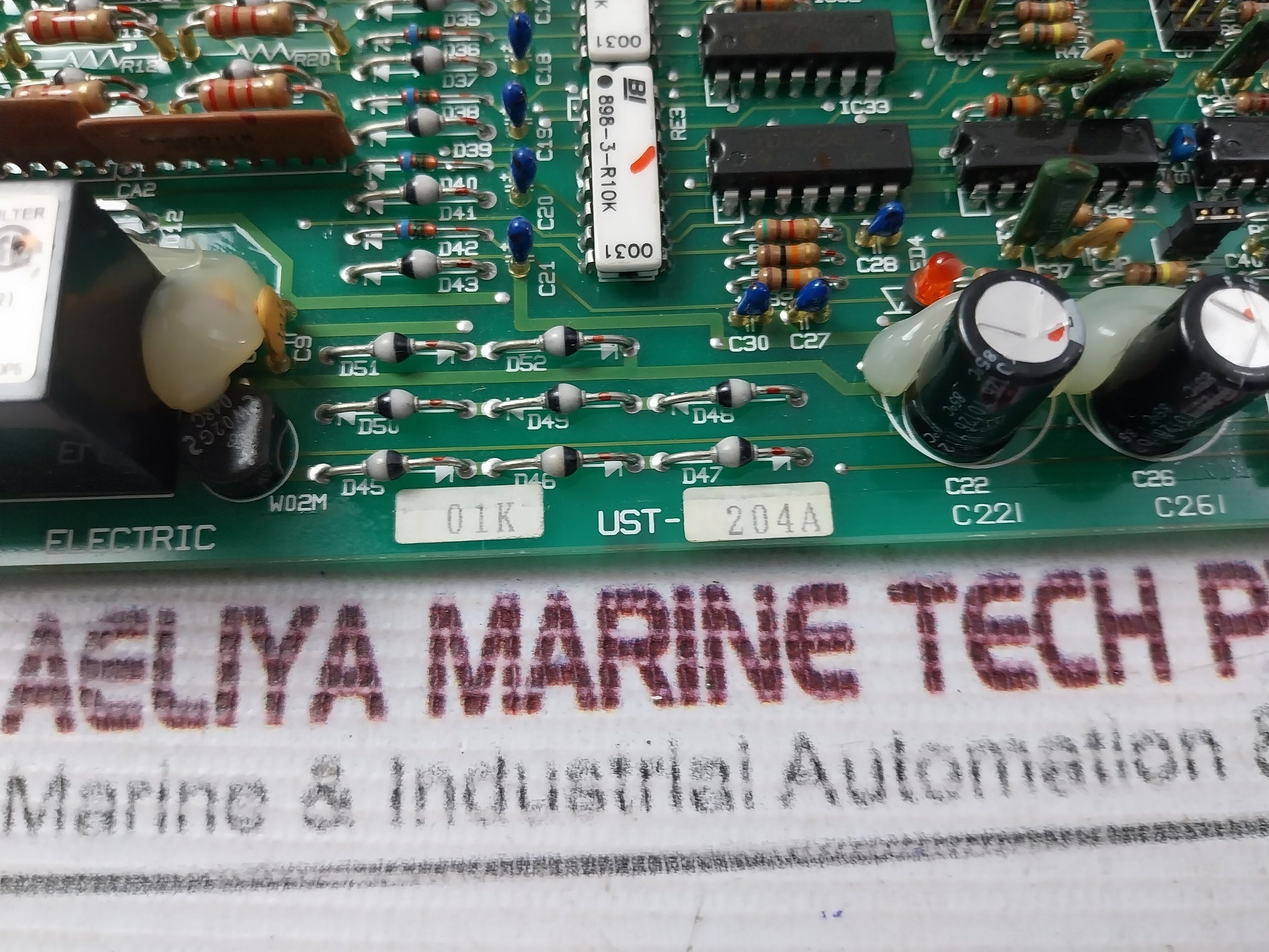 Uzushio Electric Ust-204A Printed Circuit Board 1306B