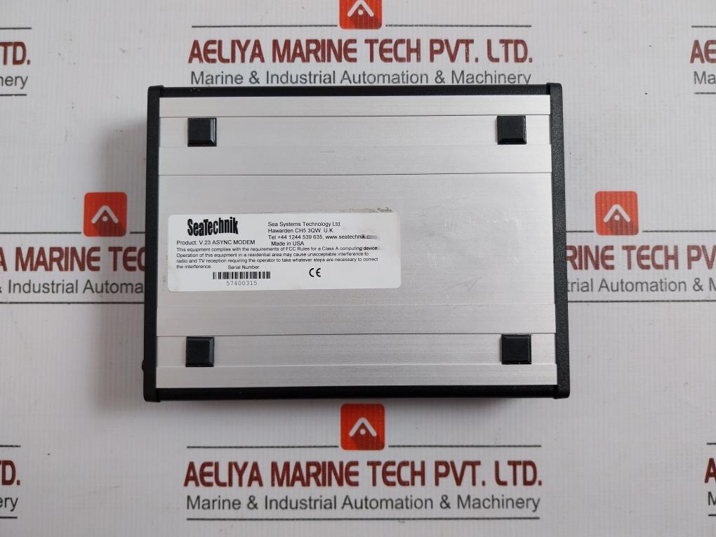 V.23 Async Communication Modem Set Input 100-240V~,50-60Hz,0.6A Seatechnik