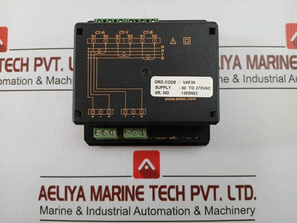 Vaf39 Led Vaf Meter Selec 90 To 270Vac