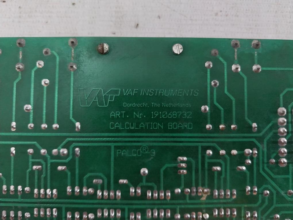 Vaf Instruments 191063066 Torque Measuring System 191068732 220 Vac 191065327