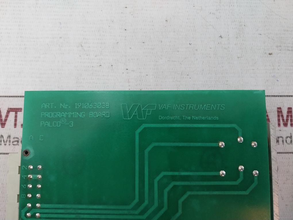 Vaf Instruments 191063066 Torque Measuring System 191068732 220 Vac 191065327