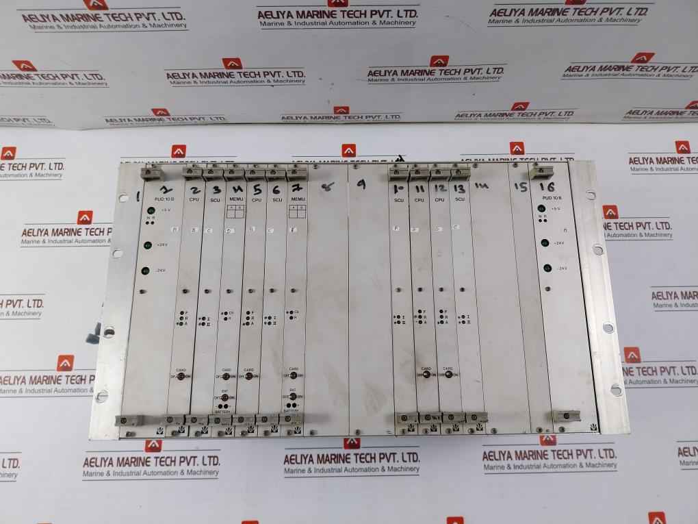 Valmet 542821-5A Automation Control System Rack M8513621 M1, M8510041 M2,Pud-10B