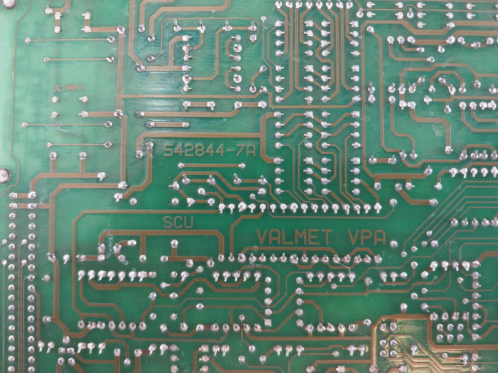 Valmet 542844-7B Printed Circuit Board Used