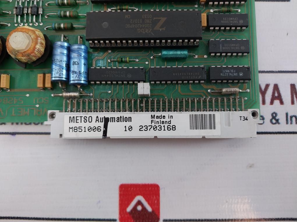 Valmet 542844-7B Printed Circuit Board Used