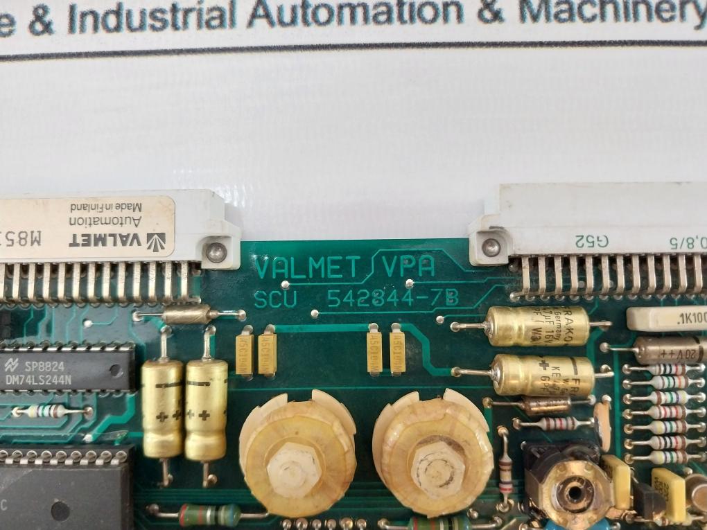 Valmet 542844-7B Printed Circuit Board 542844-7B