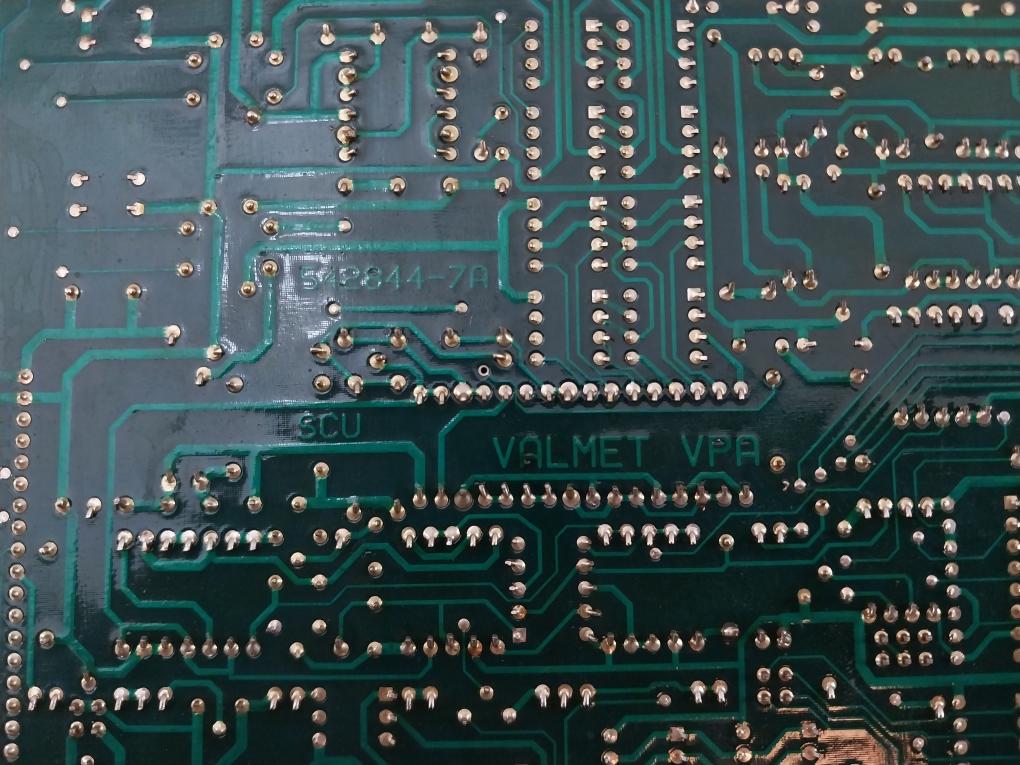Valmet 542844-7B Printed Circuit Board 542844-7B