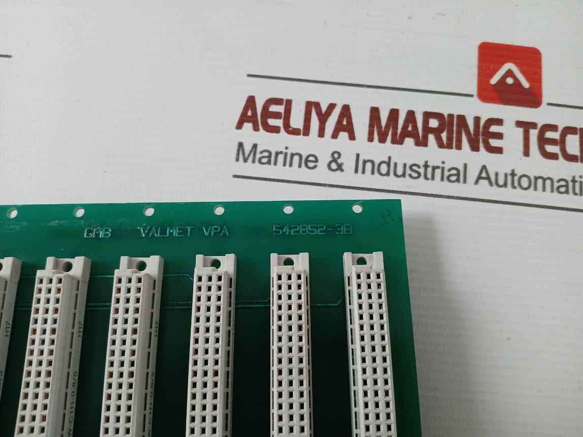 Valmet 542852-3A Gmb Vpa Backplane Pcb 542852-3B