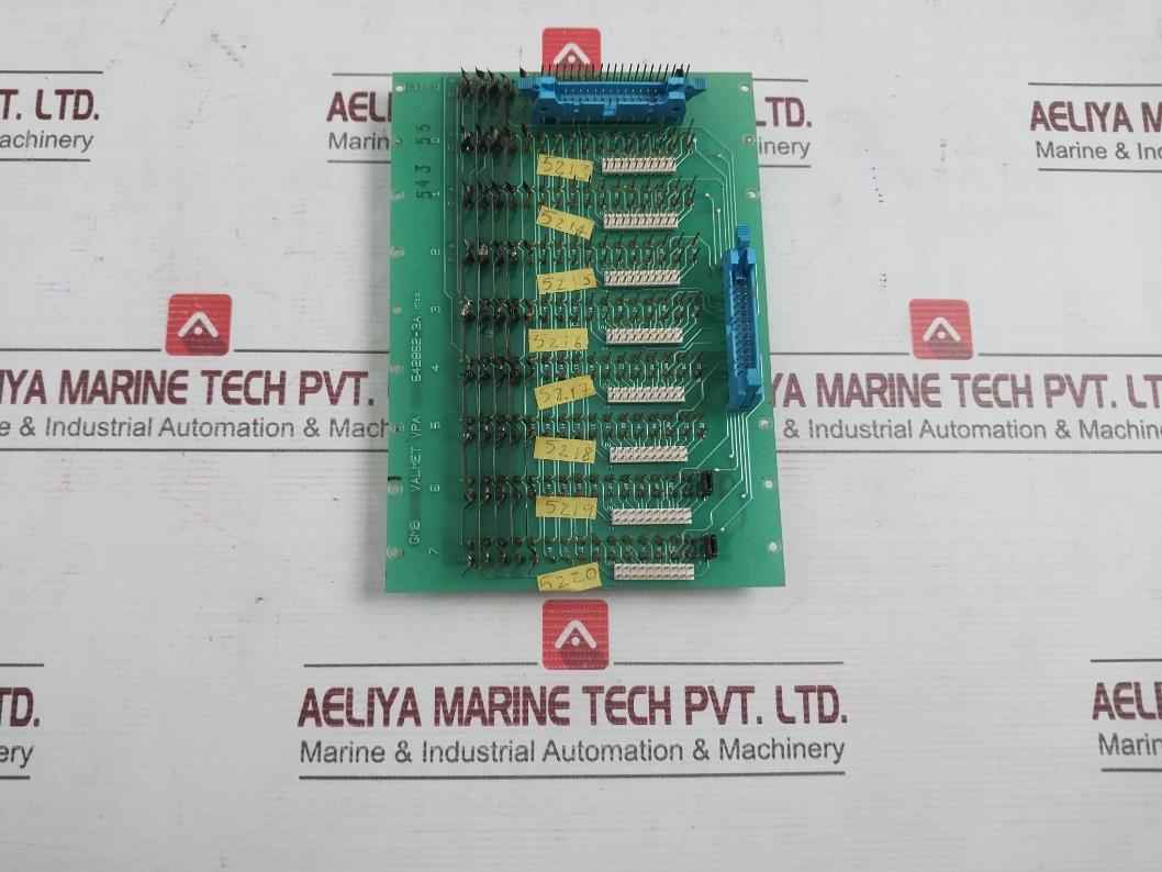Valmet 542852-3B Dmu Backplane Pcb 542852-3A Mt516