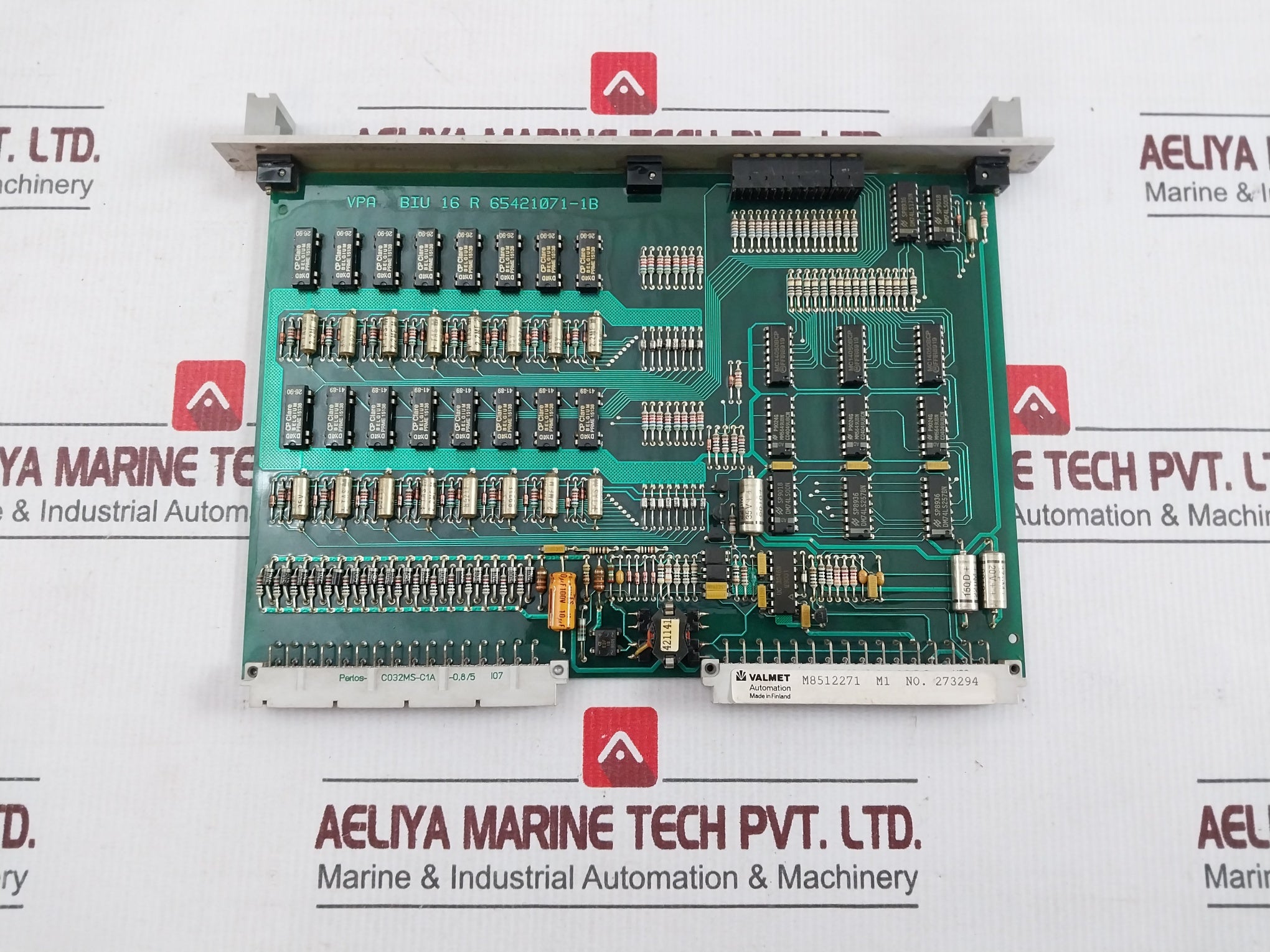 Valmet 542936-2A Rack Module 542852-3A, Pud-10B, M8510041 M2, Dmu 2, Biu