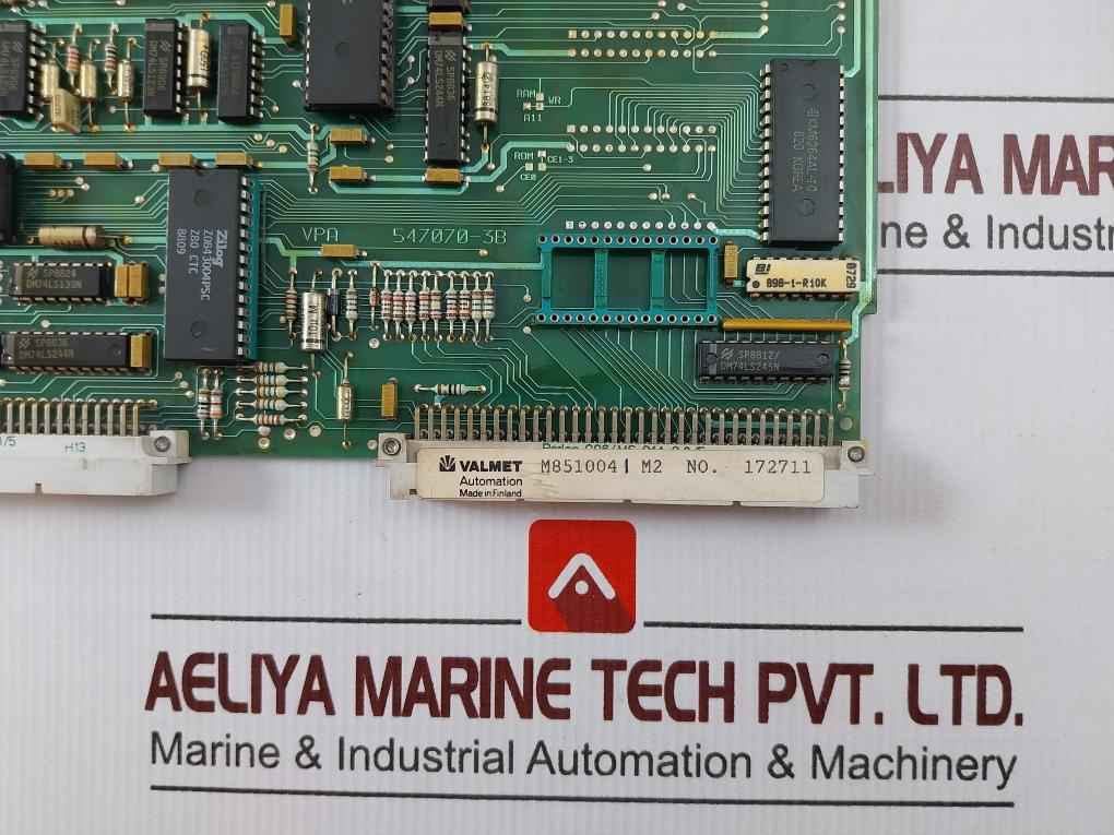 Valmet 547070-3B Cpu Module M8510041 M2