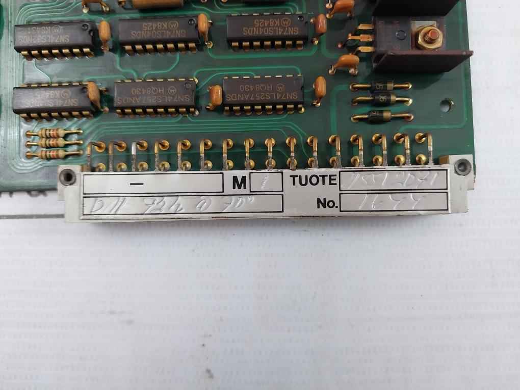 Valmet Aiu 16 Analog Input Unit Model M8512071/545100-3A / 545100-3B