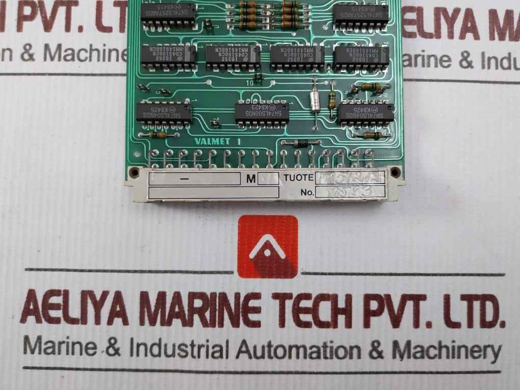 Valmet Aou 2 Relay Printed Circuit Board Module M851212