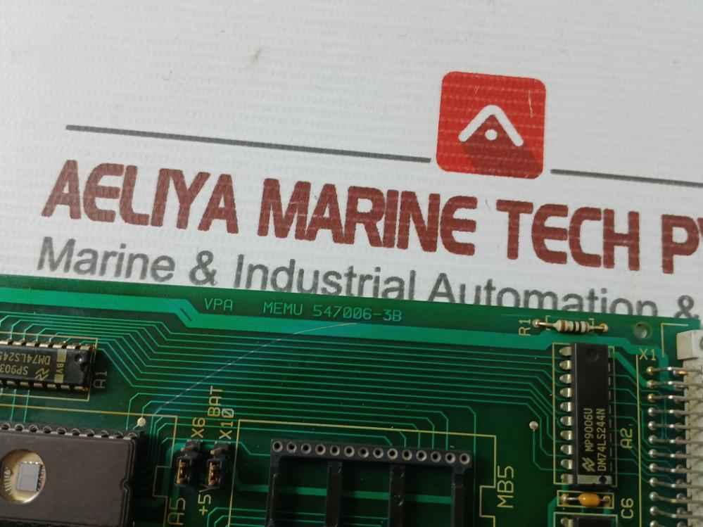 Valmet Automation 547006-3B Printed Circuit Memory Board