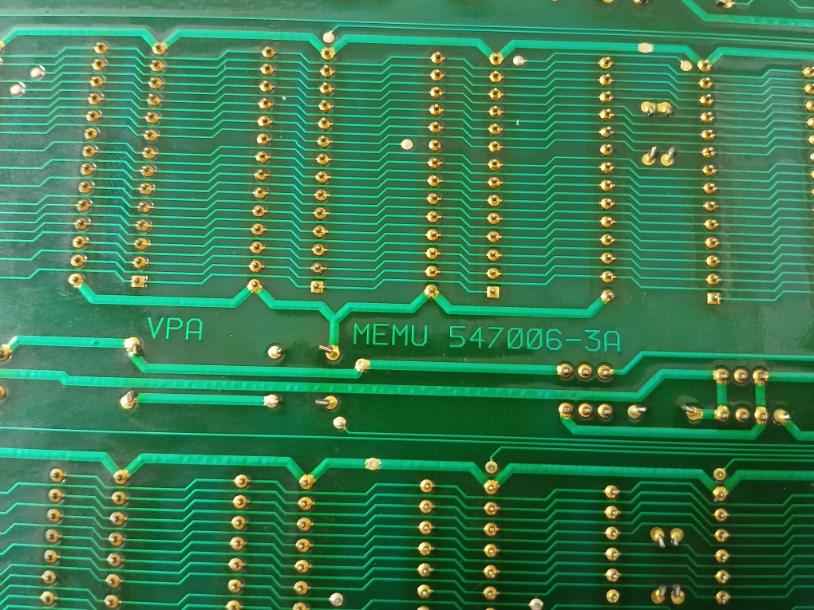 Valmet Automation 547006-3B Printed Circuit Memory Board